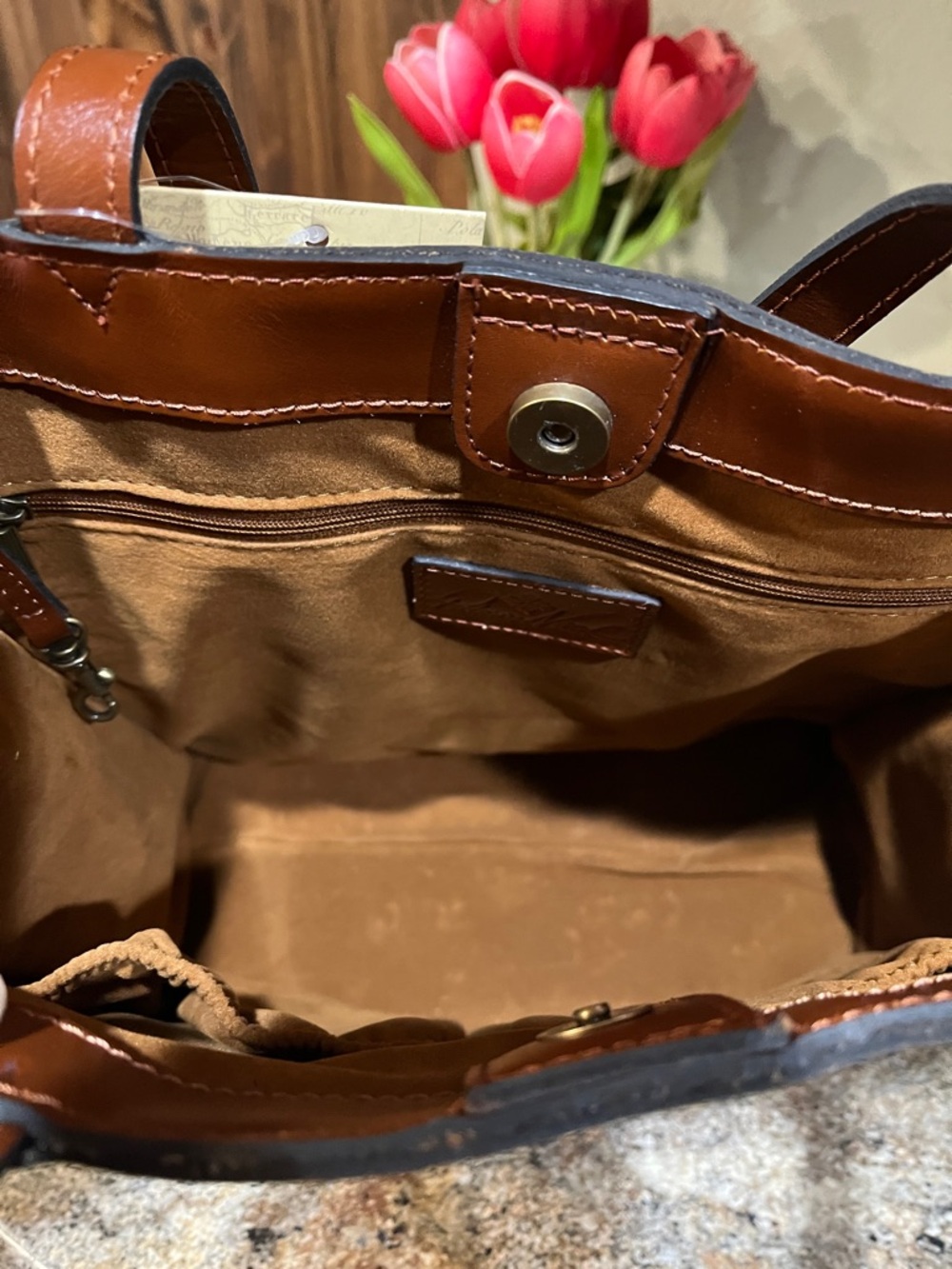 Particia Nash EUC TOSCANO TOTE - Picture 11 of 13